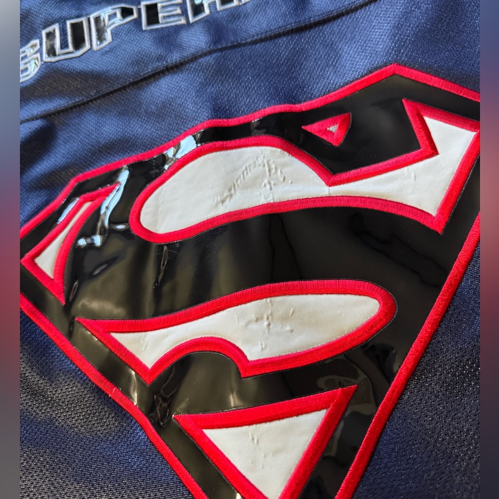 Warner Bros. Superman Black and Navy Jersey - Picture 8 of 13